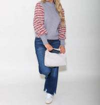 Thml - Mixed Media Knit Sweater