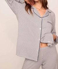 Eberjey - Gisele Printed Long Pajama Set