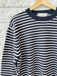 DEMYLEE New York Neve Cashmere Sweater in petal navy - women's sweater - view 4