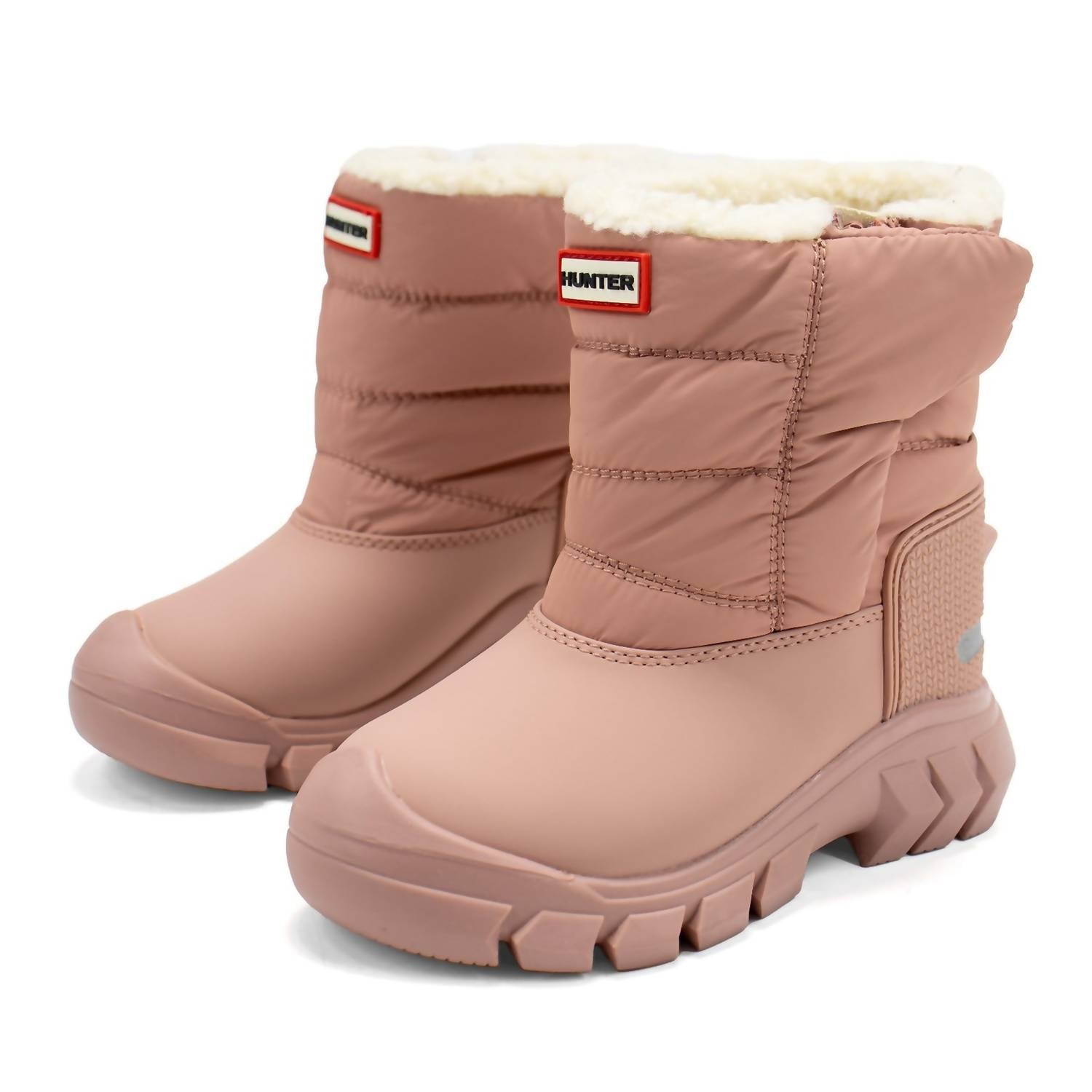 HUNTER Toddler's Insulated Snow Boots in medium red - kids' shoe