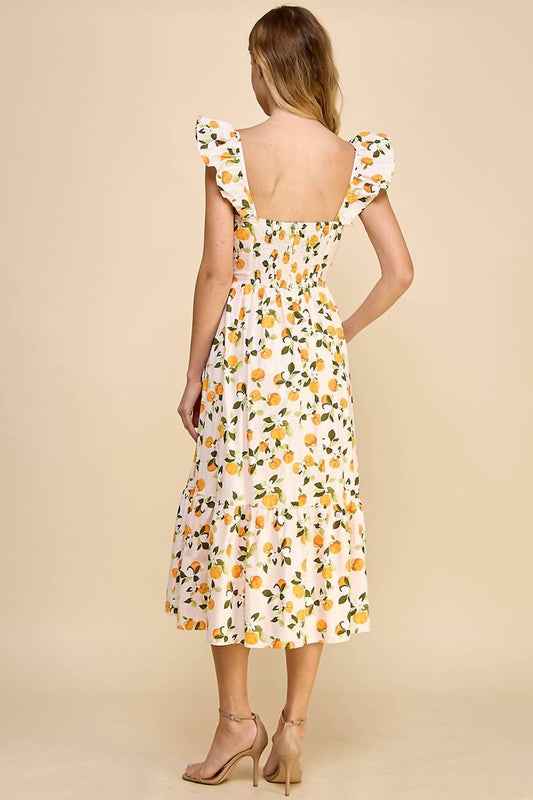 Tcec - Ruffle Midi Dress