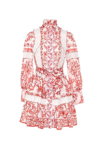 Beulahstyle - Anabella Smocking Detail Mini Dress