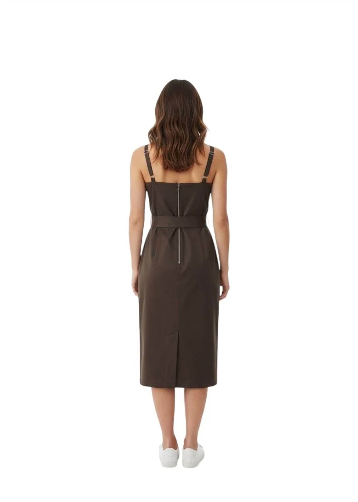 L'Agence - Ida Button Front Tank Dress