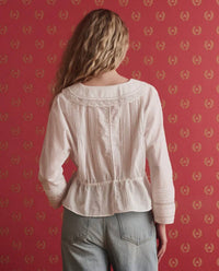 The Great. - Harper V-neck Top