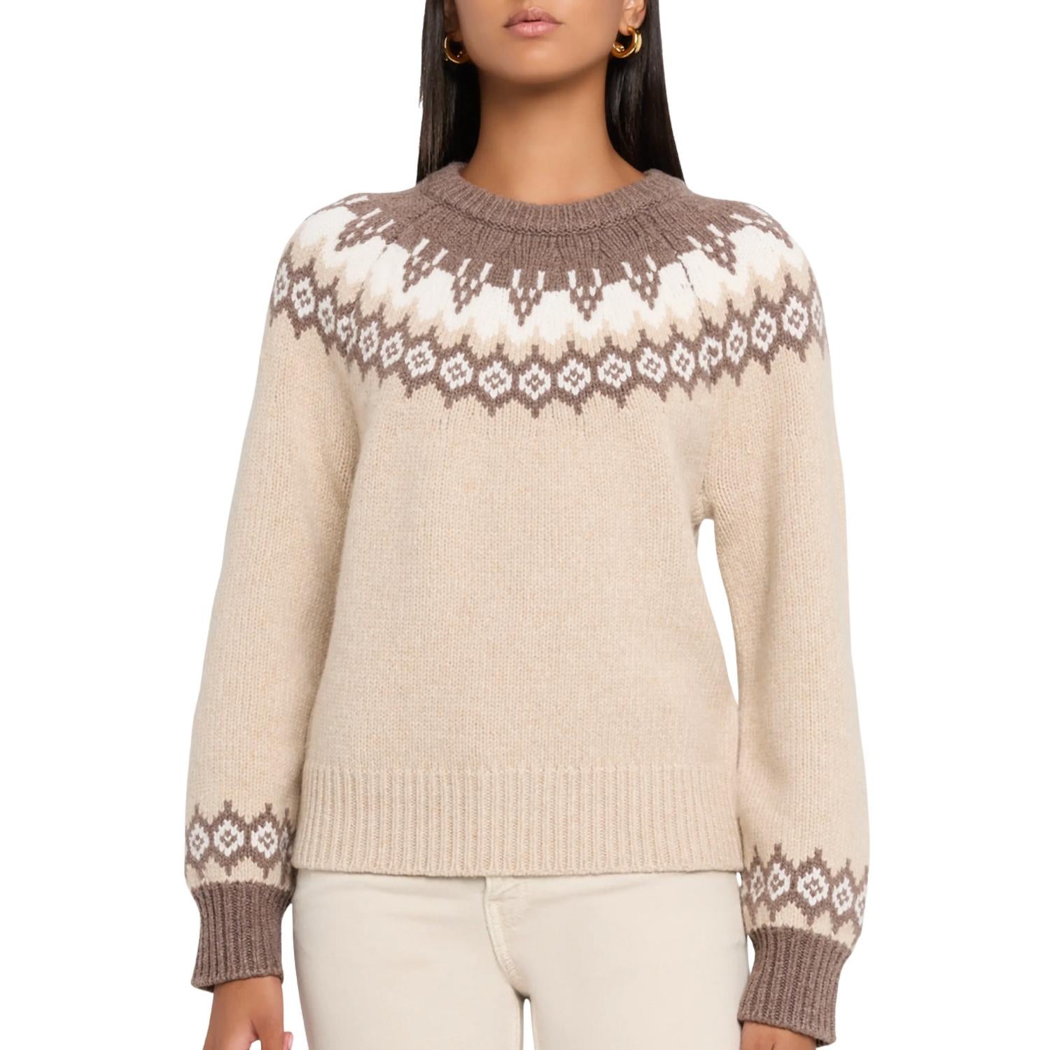 Rag & Bone - Beth Fairisle Raglan Sweater