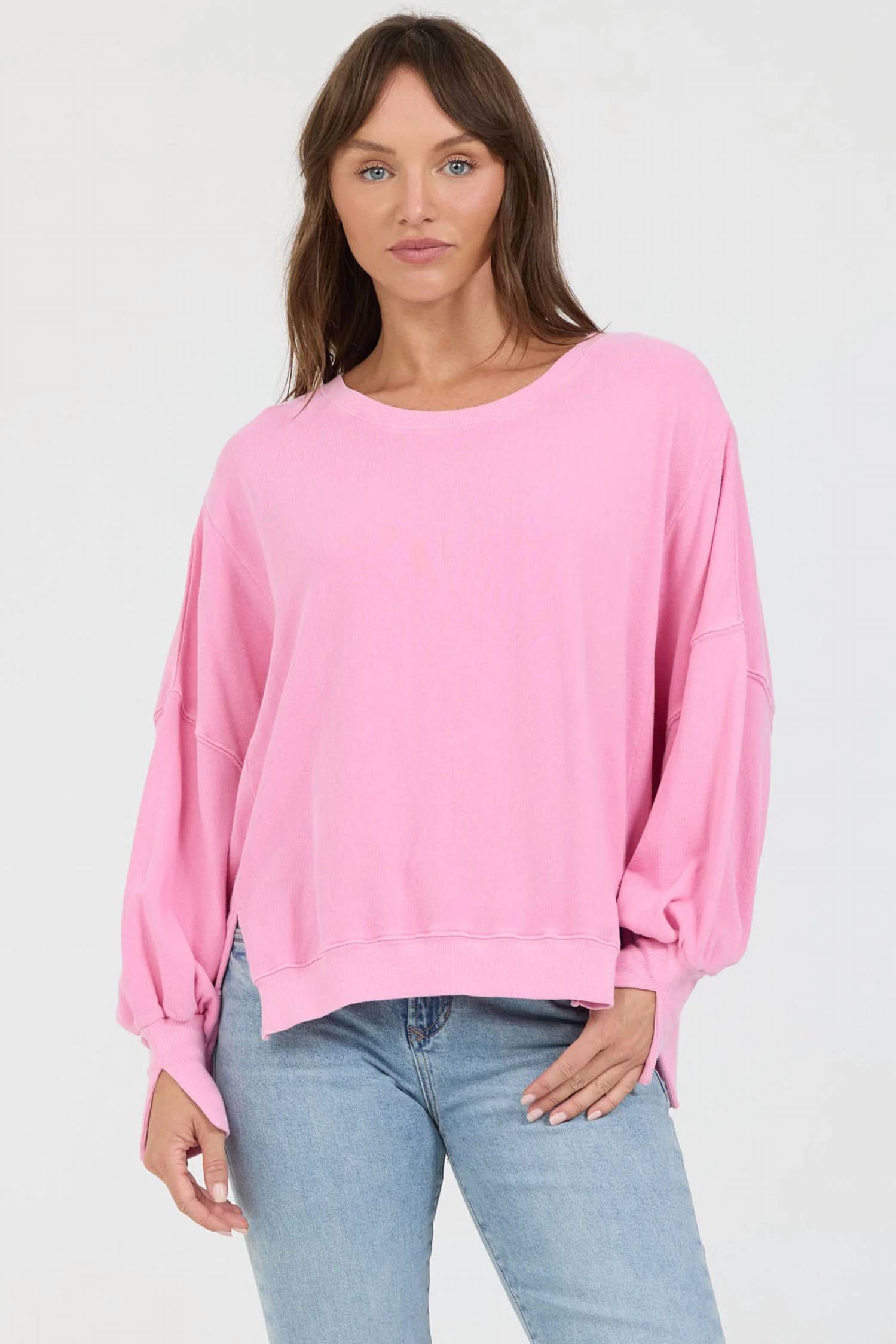 Dear John Denim - Trenton Balloon Sleeves Sweater - Plus