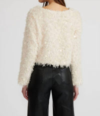 Lucy Paris - Erna Cropped Knit Sweater