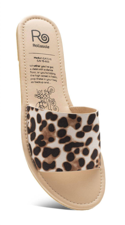 Rollasole - Women's Leopard Sandals