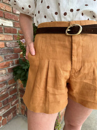 Lanhtropy - Frida Linen Shorts