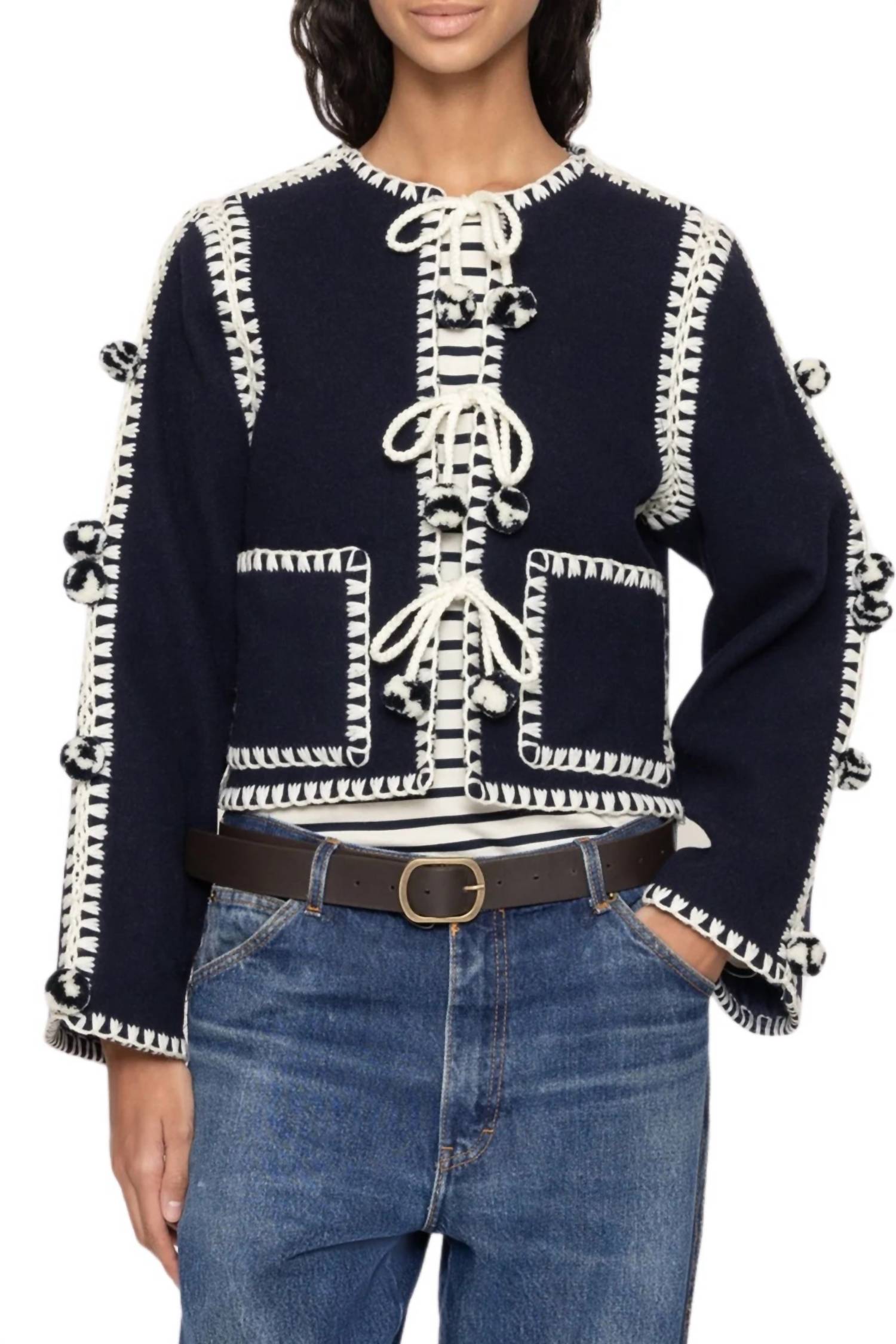 Sea - Addison Pom Pom Jacket