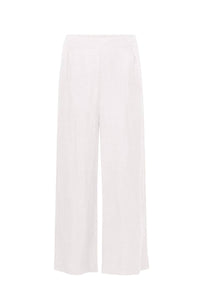 ANEMOS Women's The Keaton Wide Leg Pants in white - women's pants