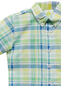 Zuccini Kids - Boy's Alton Garden Plaid Dress Shirt