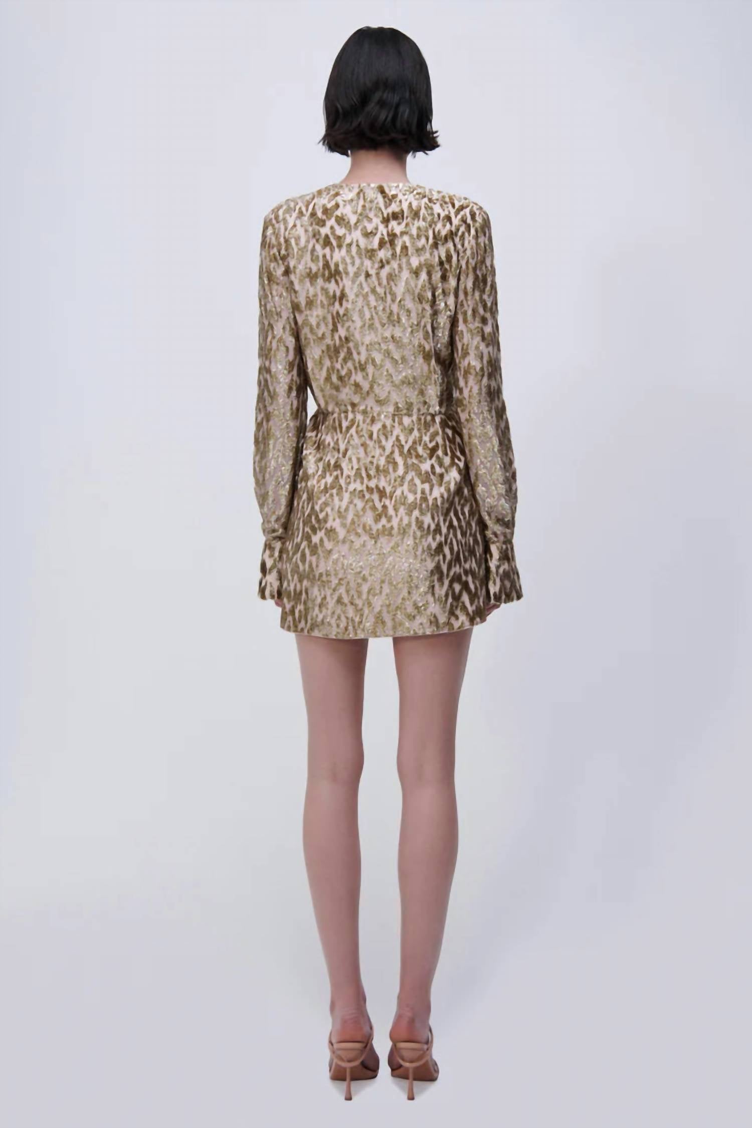 Simkhai - Camryn Metallic Mini Dress