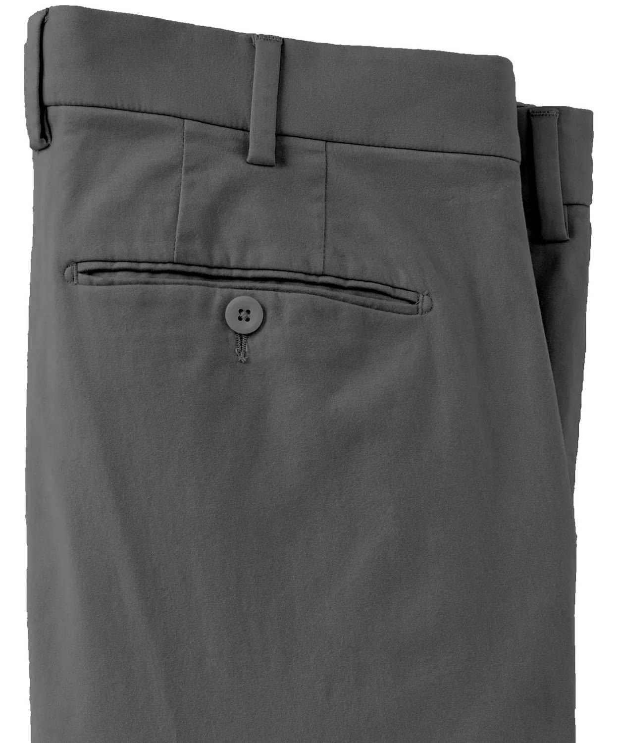 Ballin - Men's Supima Sateen Italian Luxury Flat Front Cotton Trouser - Park Traditional Fit