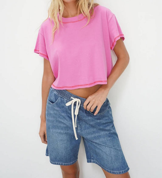 Lna - Leni Cropped Tee