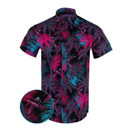 Retro Fashion - Tropical Short Sleeve Shirt