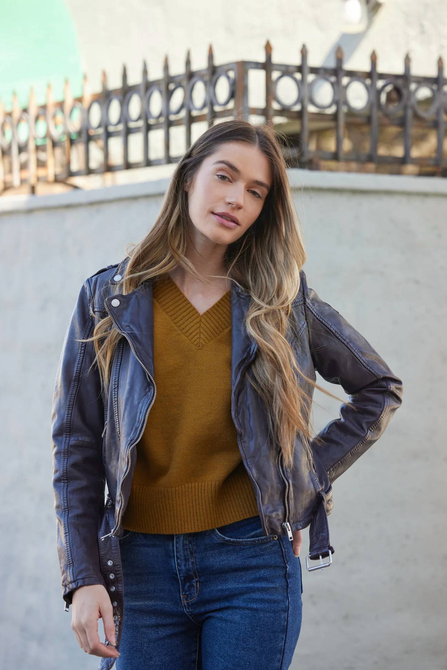 Mauritius - Wild 2 Rf Leather Jacket