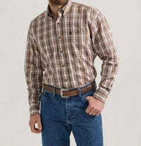 Wrangler - Mens George Strait Long Sleeve Button Down Shirt