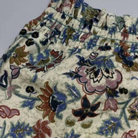 Pomander Place Womens Chintz Nova Floral Shorts in cream beige multi - women's shorts - alternate view