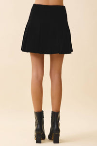 Tcec - Georgie Pearl Embellished Mini Skirt