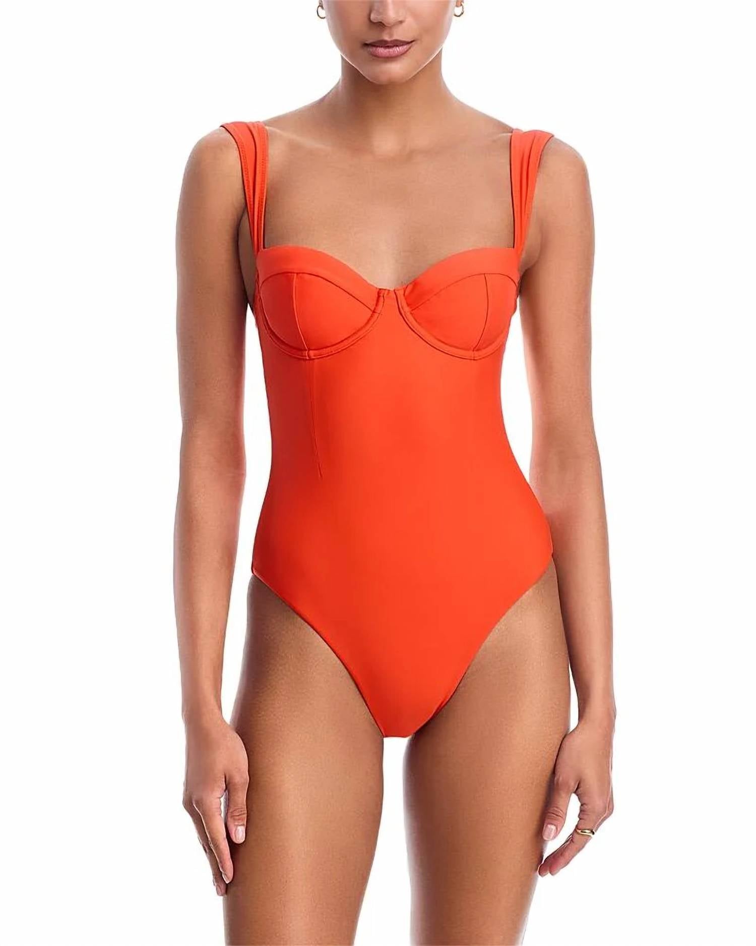 Simkhai - Kyle Bustier One Piece Swimsuit