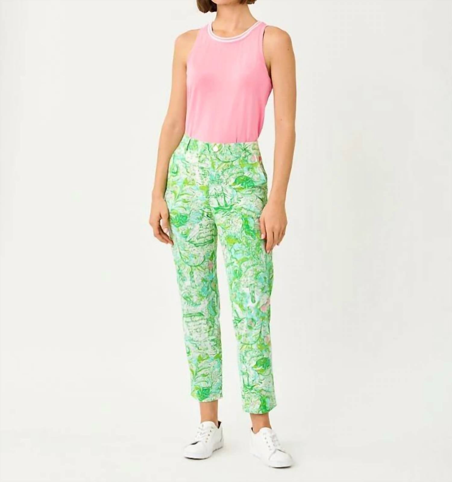 Lilly Pulitzer - WESTLEY UPF 50+ CUTOUT TANK