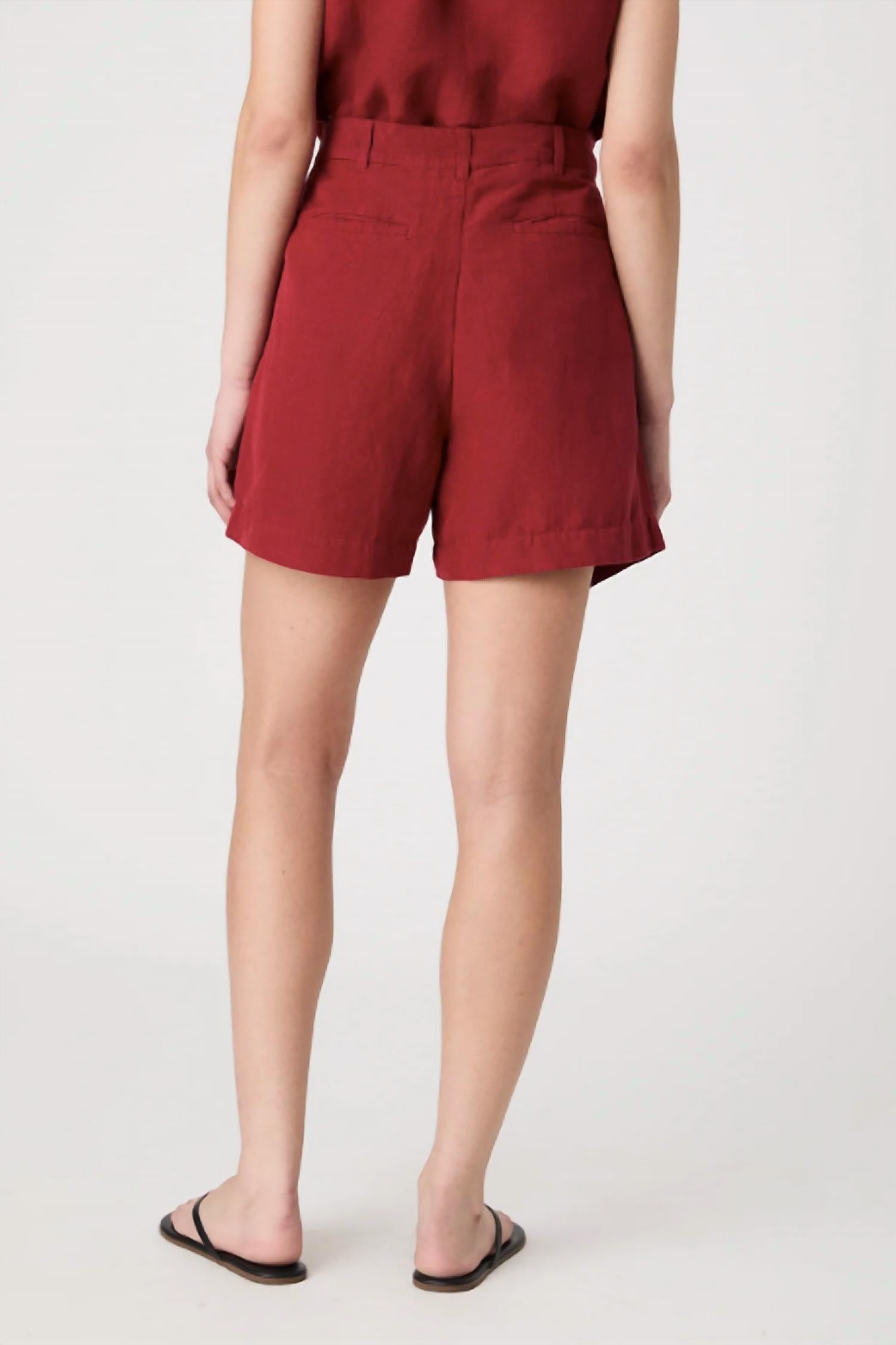 French Connection - Birdie Linen Walking Short