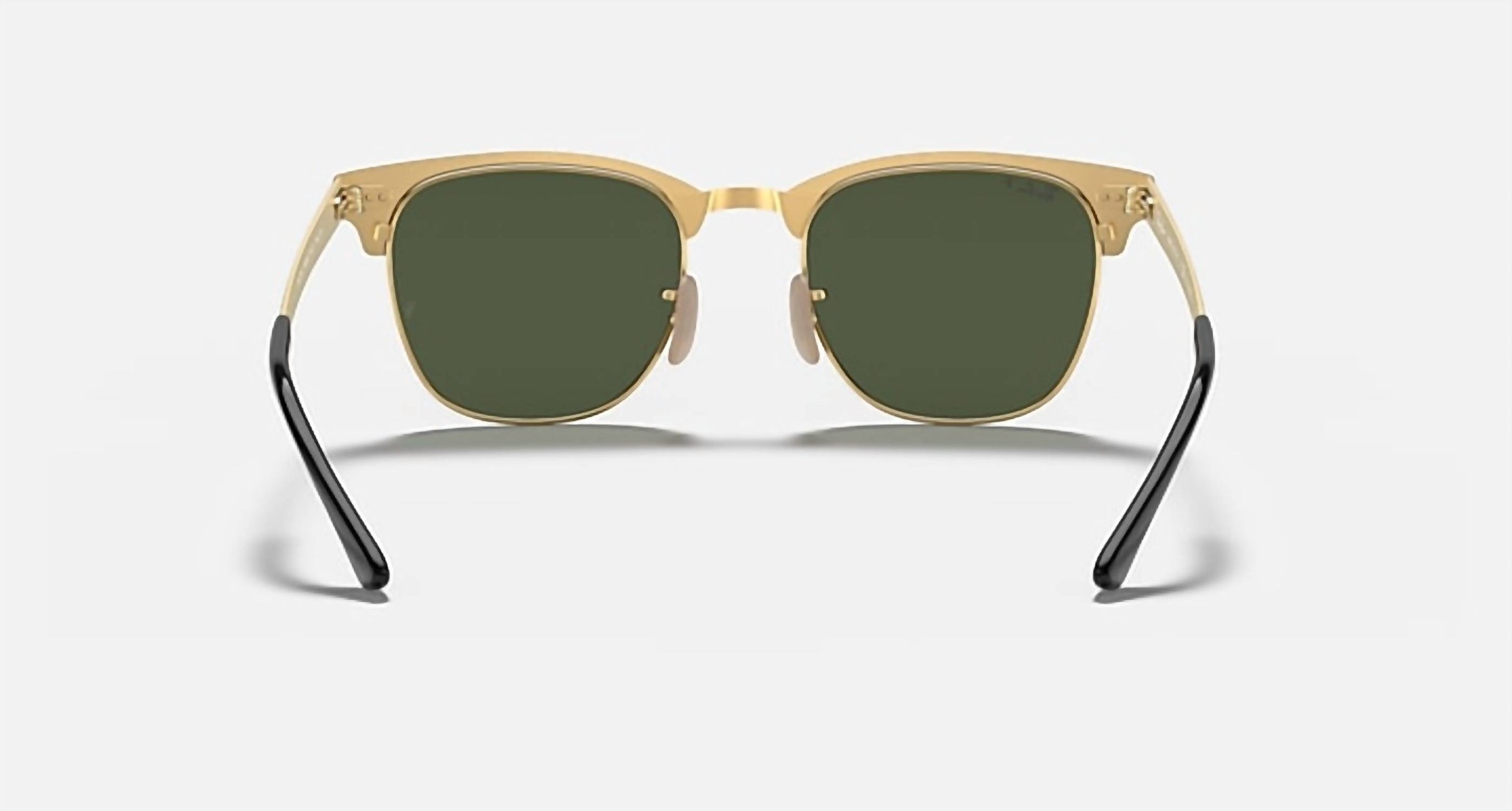 Ray Ban - Clubmaster Metal Polarized Sunglasses Rb3716 187/58