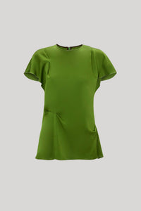 Victoria Beckham - Draped Pleated Detail Top