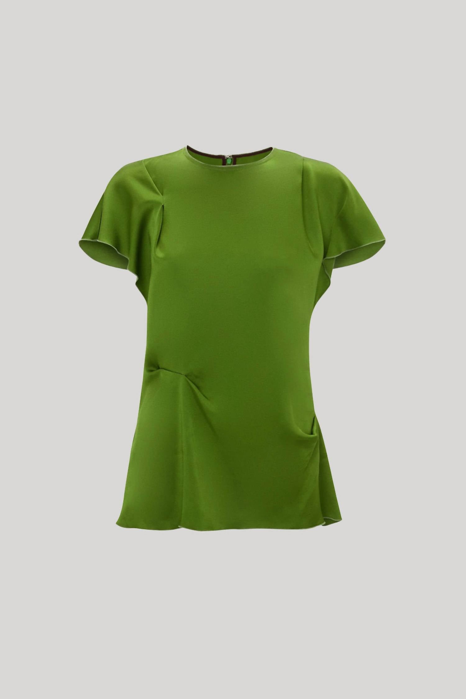 Victoria Beckham - Draped Pleated Detail Top
