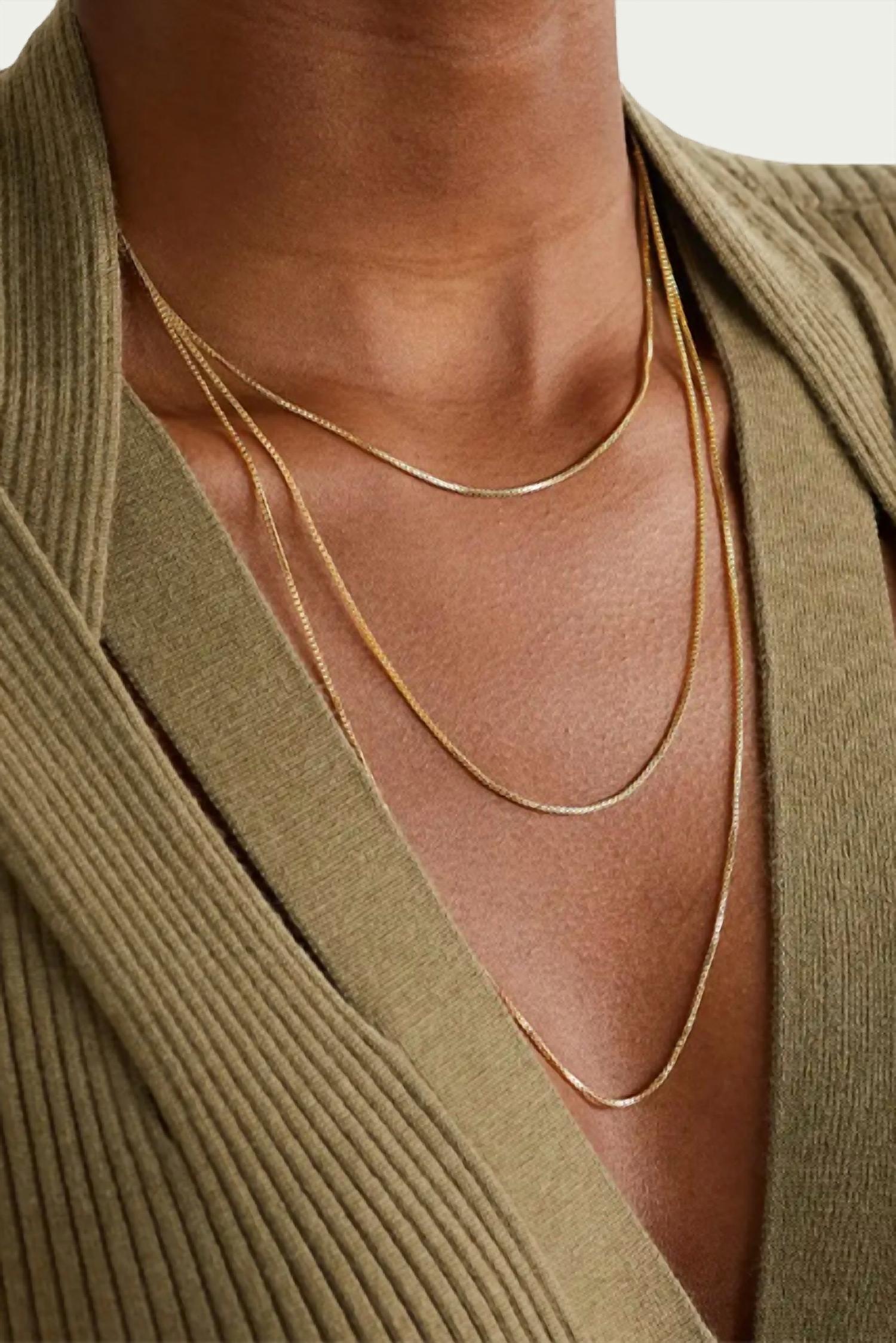 BOX CHAIN NECKLACE