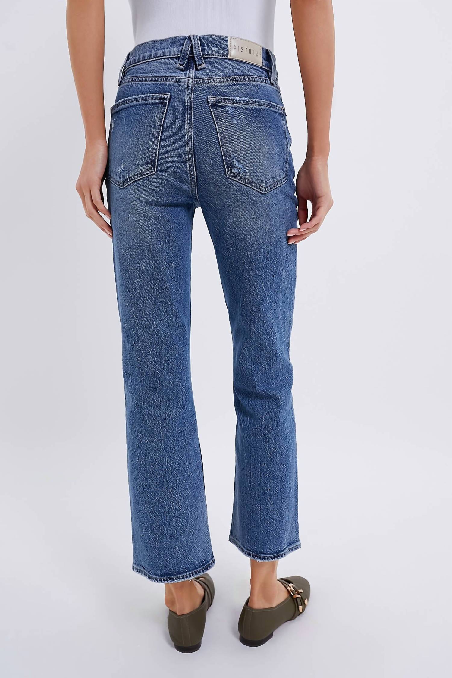 Pistola - Ally High Rise Ankle Boot Jean