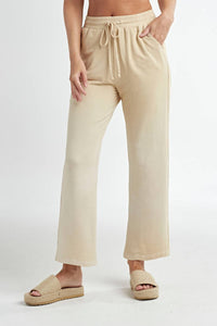 Red Haute - Women's Wide Leg Capri Pants