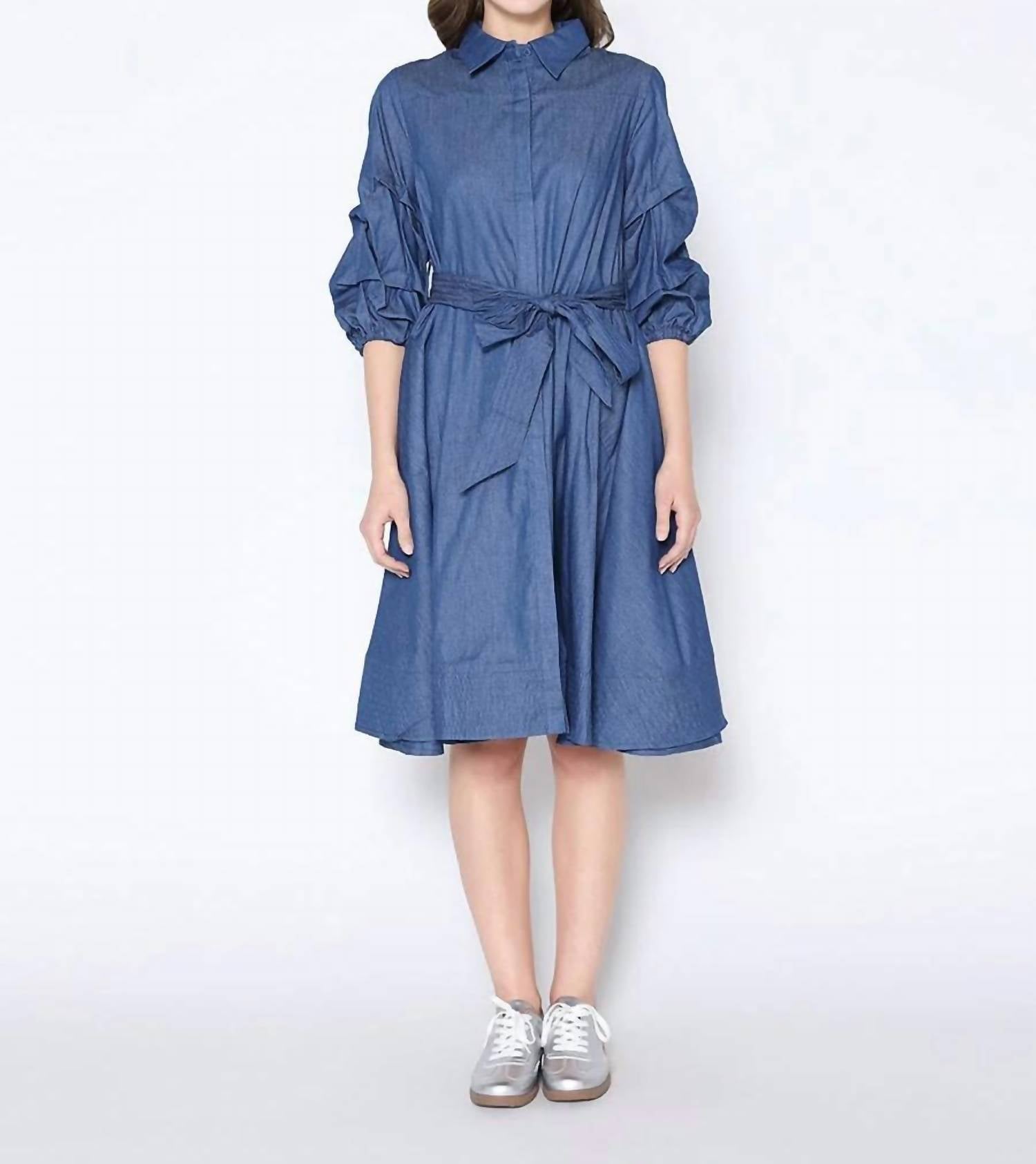 Gracia - Cotton Denim Dress
