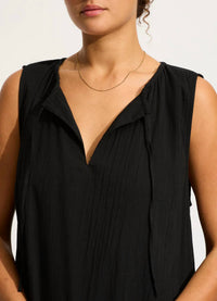 Seafolly - Gathered Neck Mini Dress