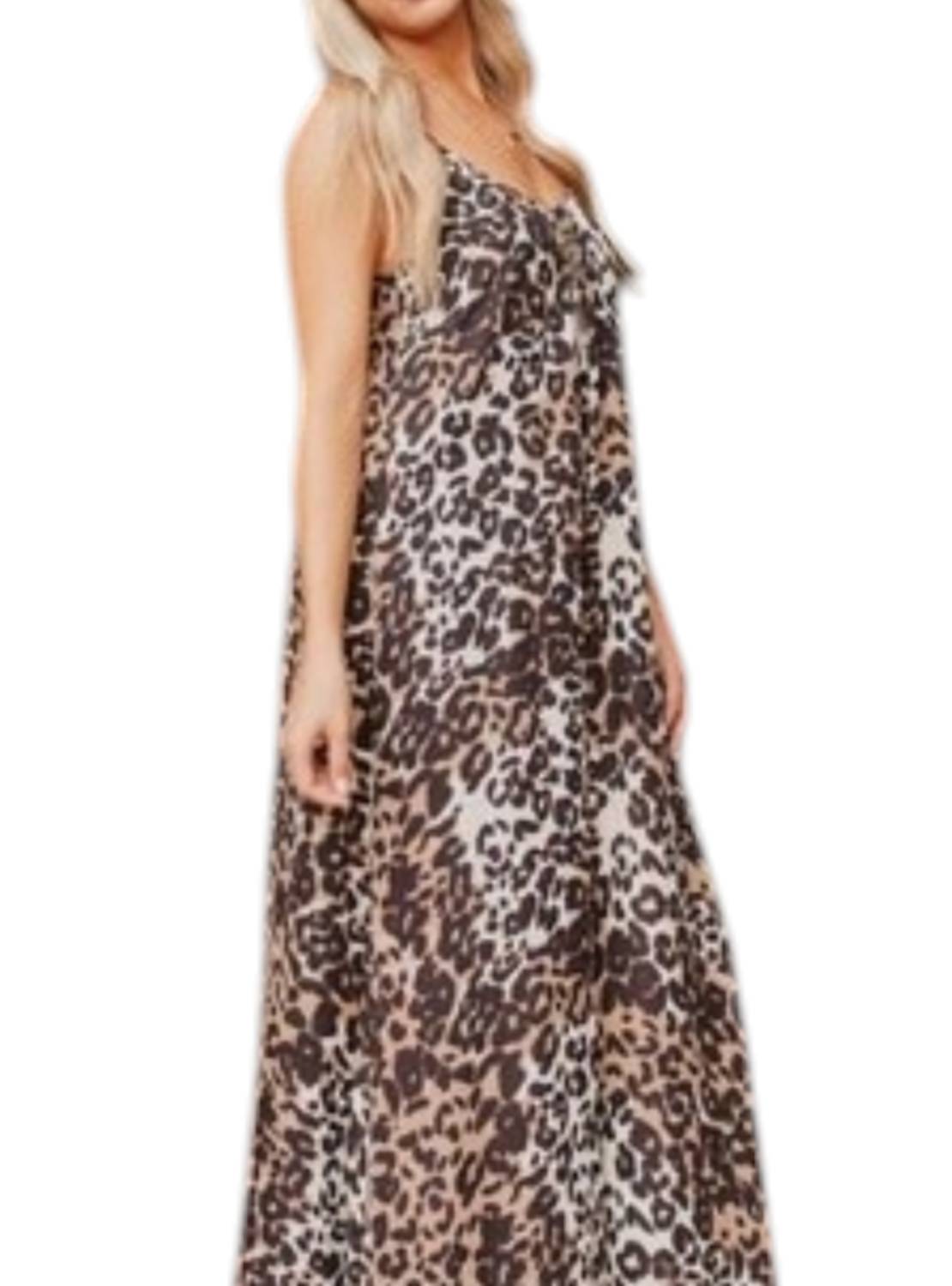 Buddylove - Panama Leopard Maxi Dress