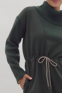 Entro - What You Don't See Cowl Neck Sweater Dress