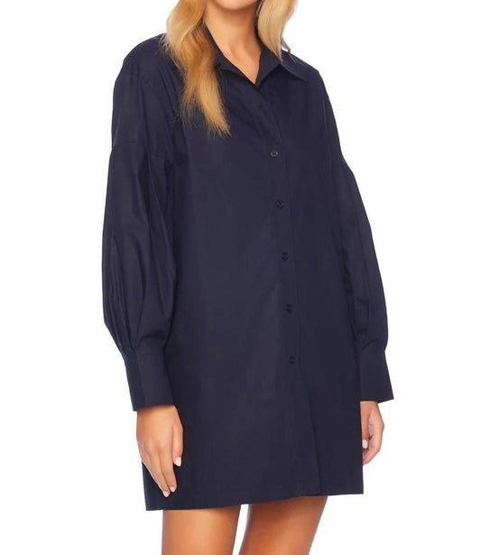 Susana Monaco - Poplin Button-down Shirt Dress