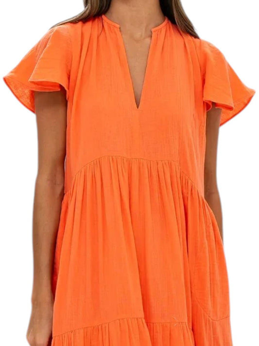 Oliphant - V-Neck Maxi Dress