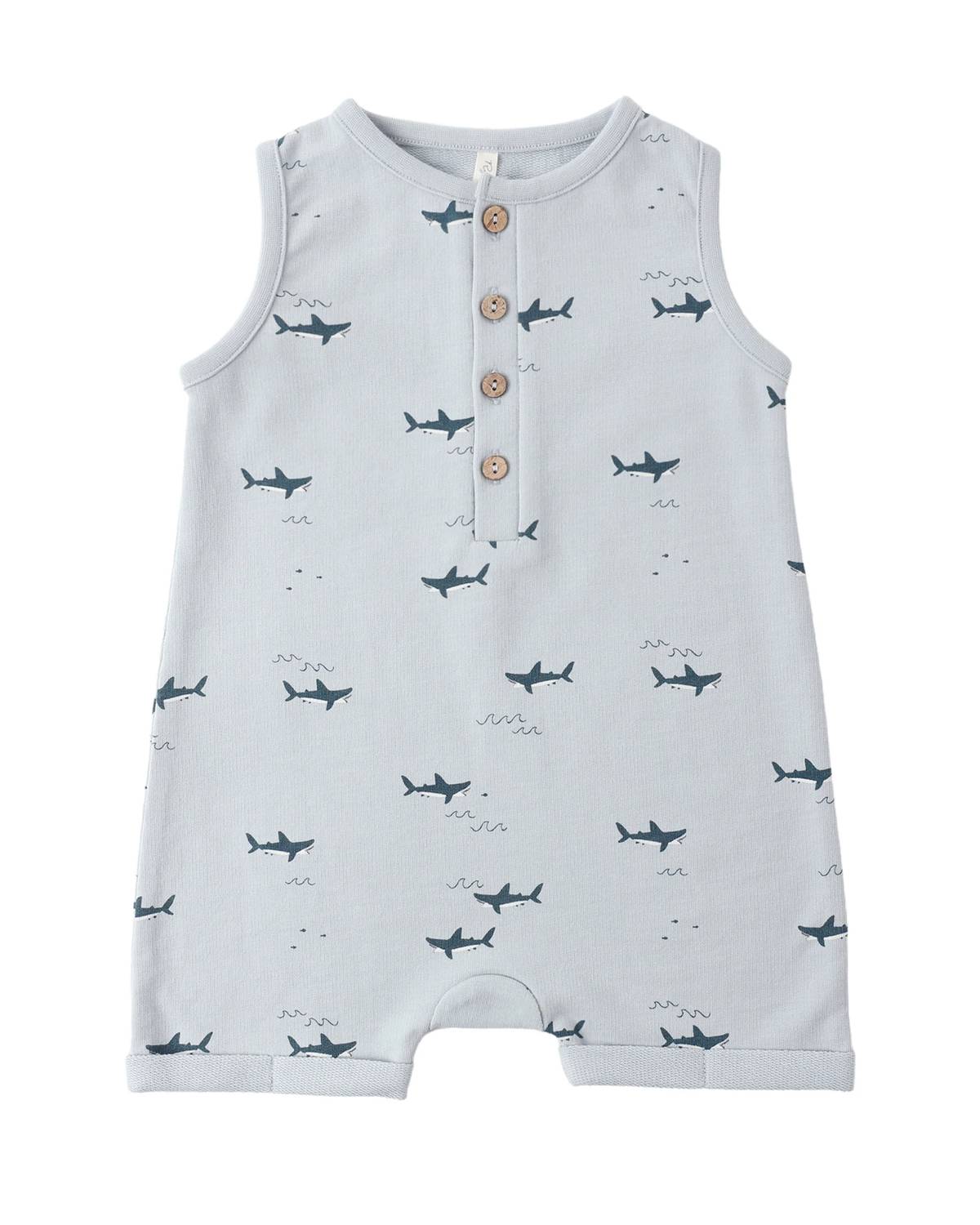 Rylee + Cru - Kid's Sharks Davis Romper