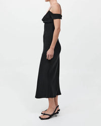 St. Agni - Silk Drape Dress