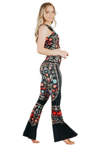 Yoga Democracy - Rustica Printed Bell Bottoms Leggings