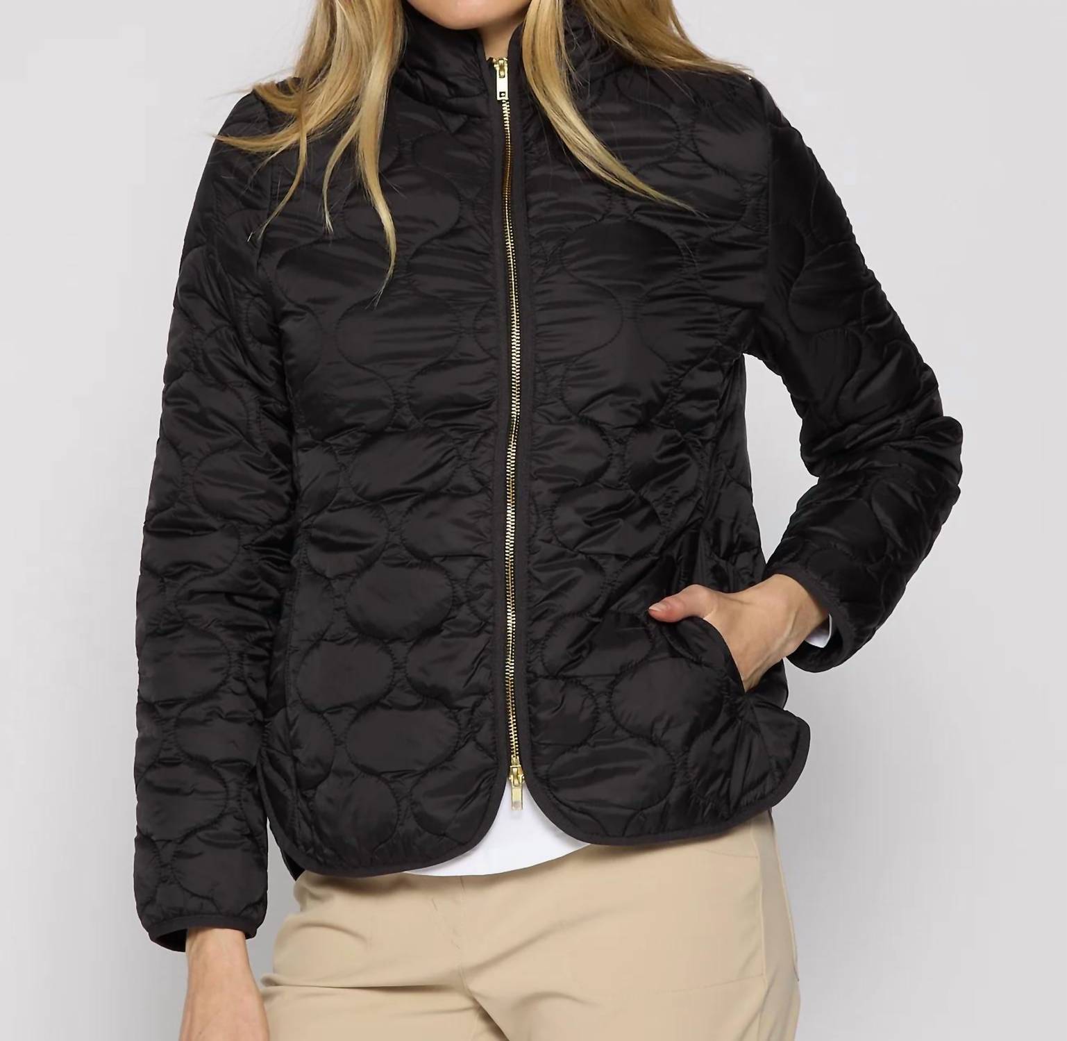 G Lifestyle - 2-Way Zipper Puffer Jacket