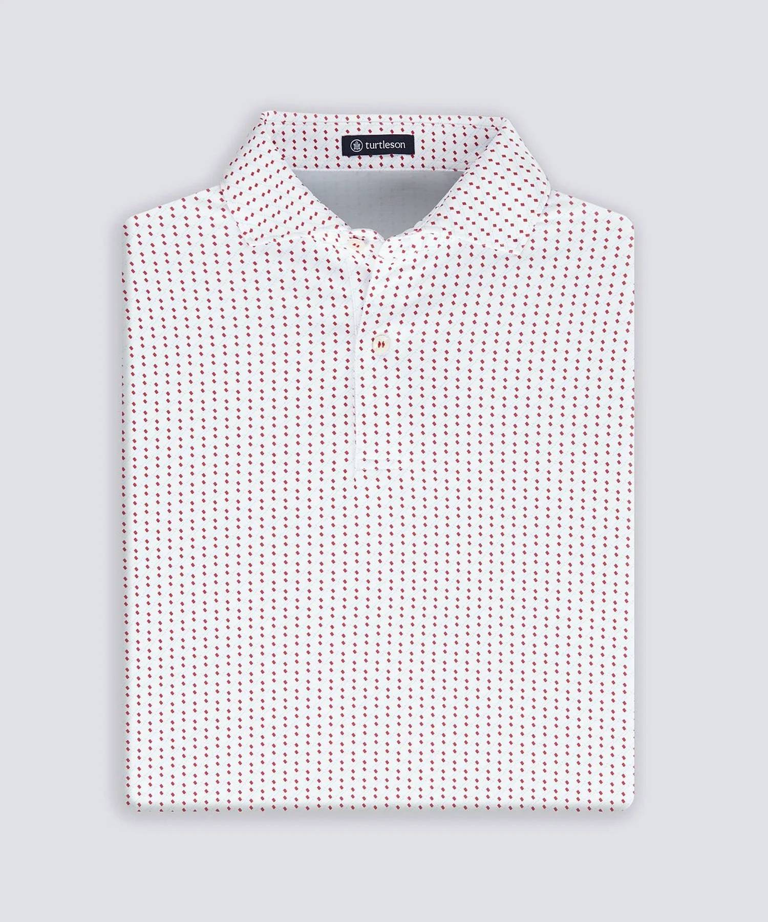 Turtleson - Men's Washington Two Button Performance Polo Shirt