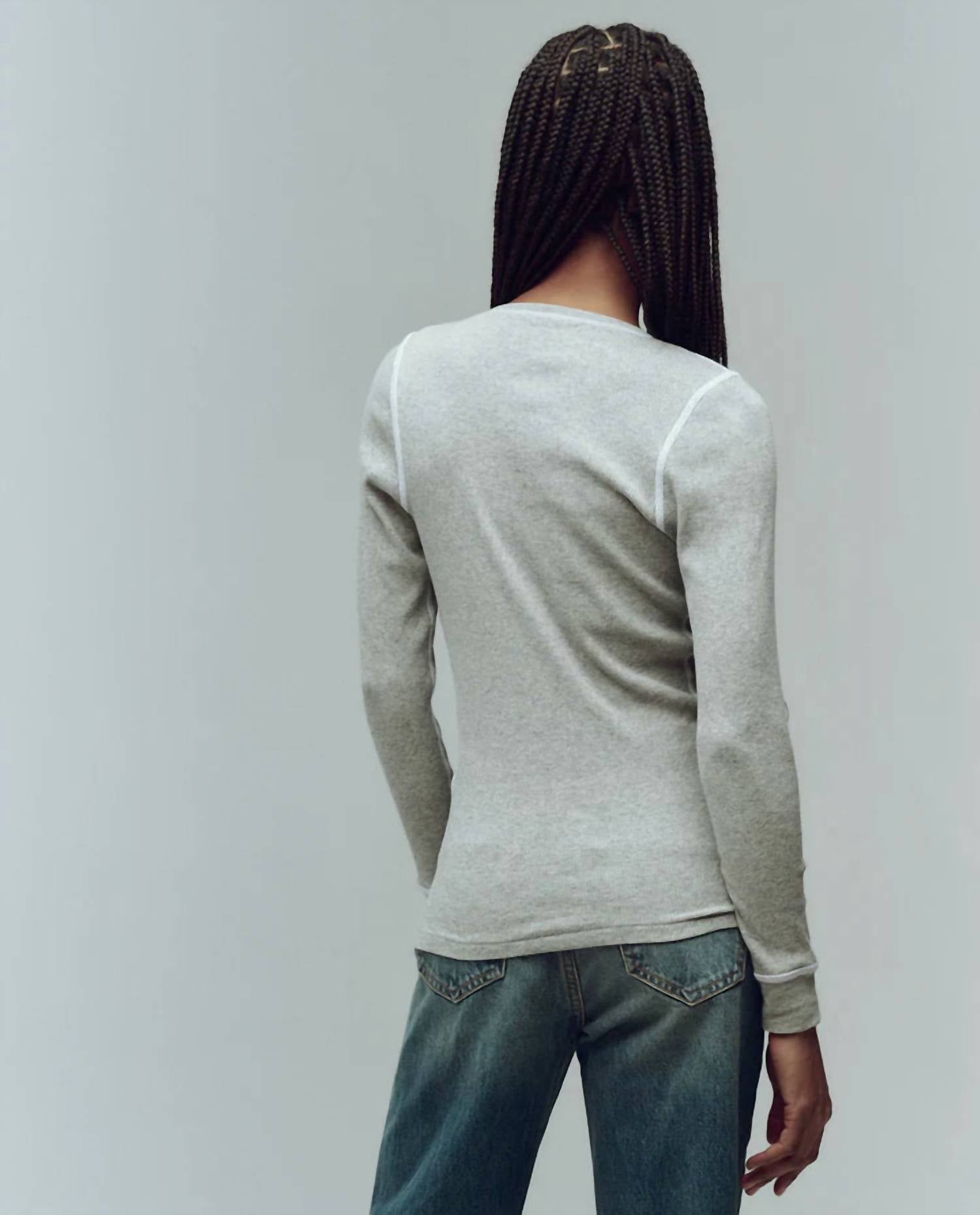 The Great. - Baby Rib Henley Top