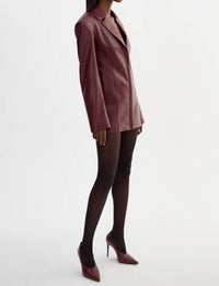 Lamarque - Benedetta Faux Leather Blazer Dress
