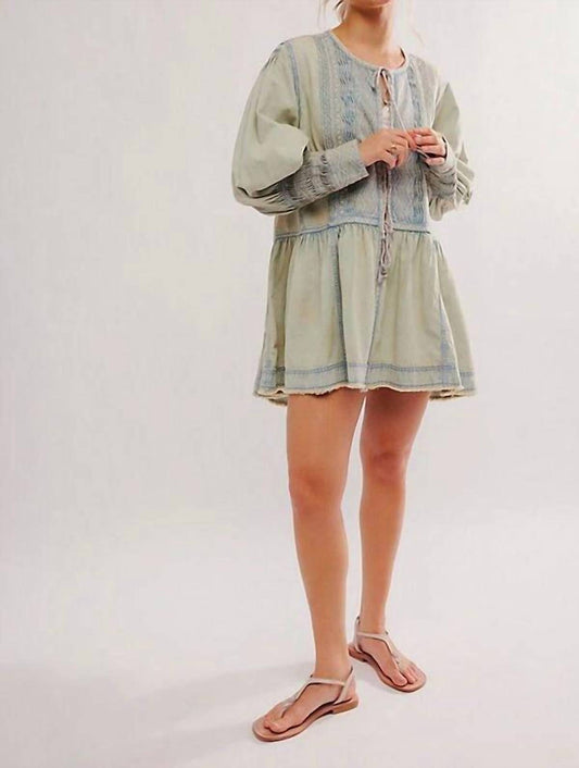 Free People - Sweet Summer Bed Front Tie Long Jacket