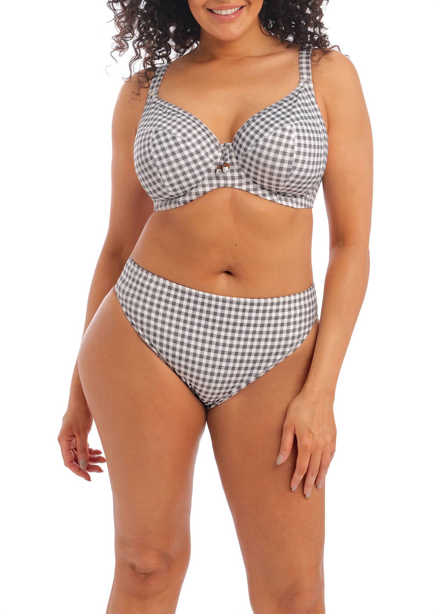 Elomi - Checkmate Mid Rise Bikini Brief
