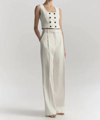 A.L.C. - Winston Linen Pinstripe Pant