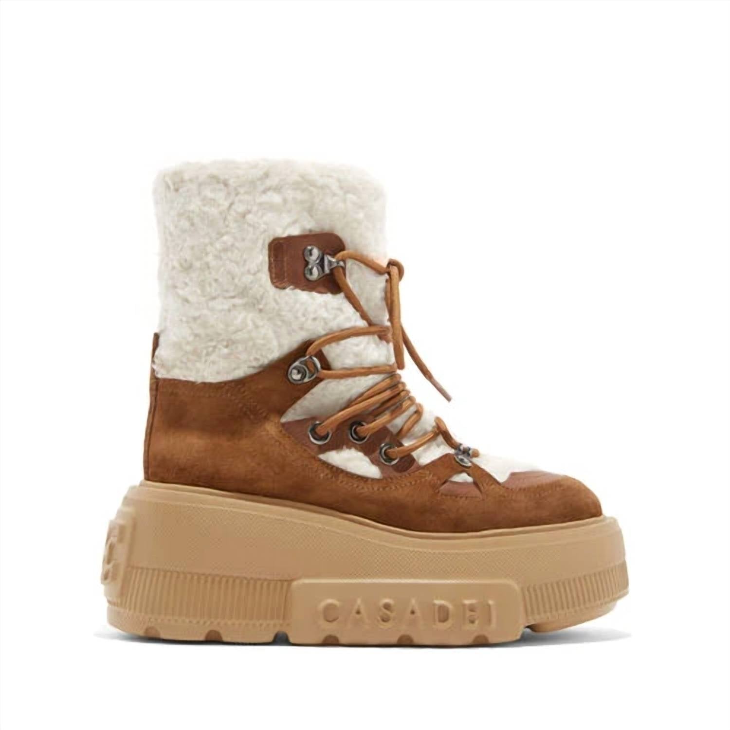 Casadei - Women's Nexus Skipass Faux Fur Boot